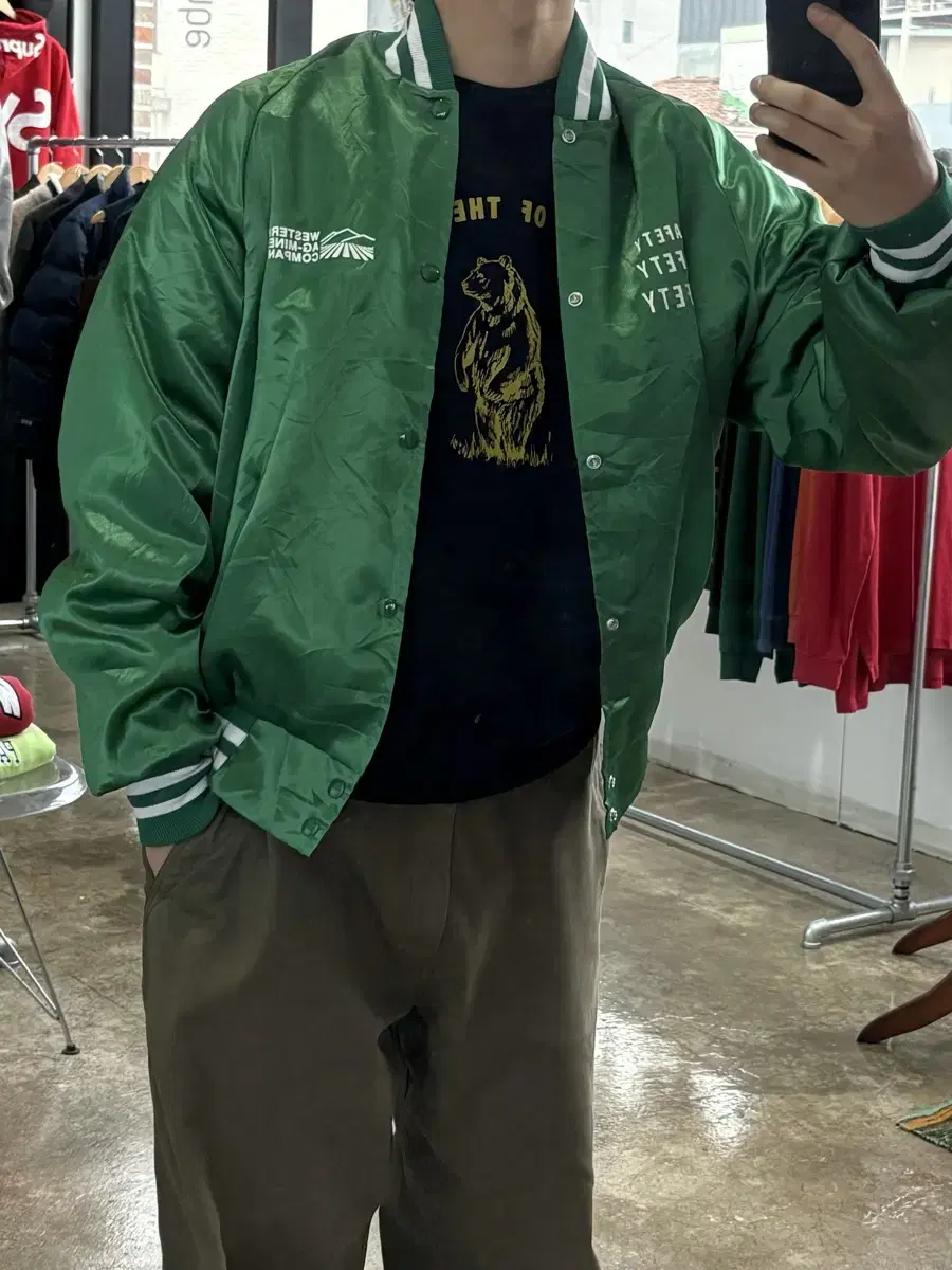 U.S.A SAFETY varsity jacket